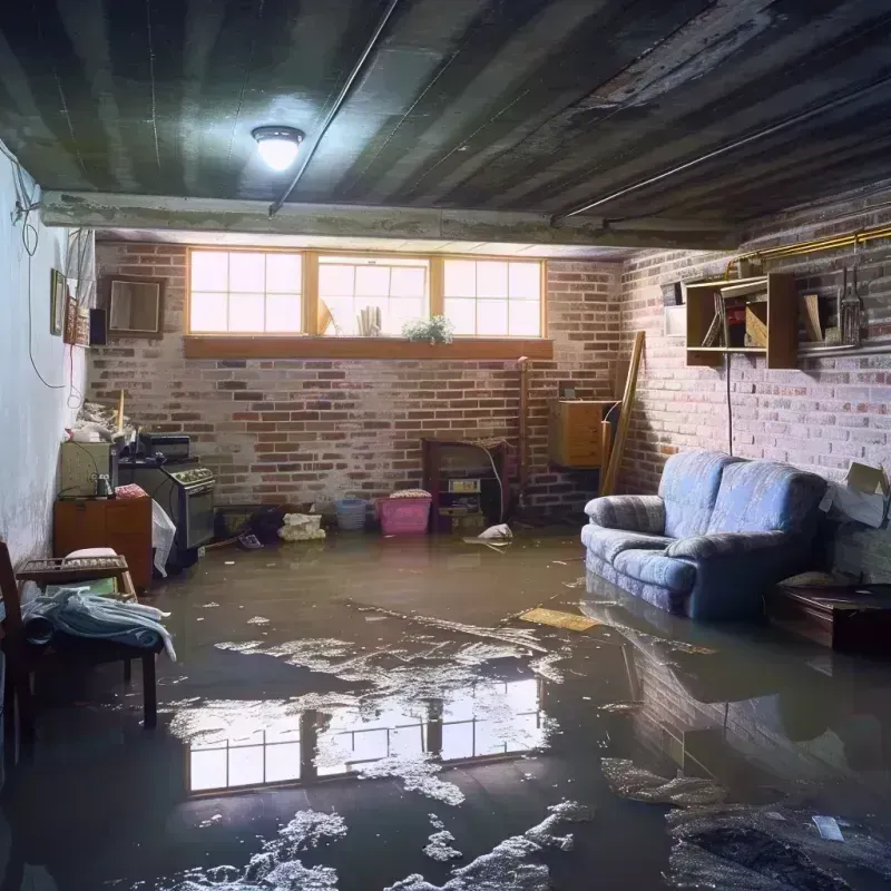 Flooded Basement Cleanup in La Puebla, NM